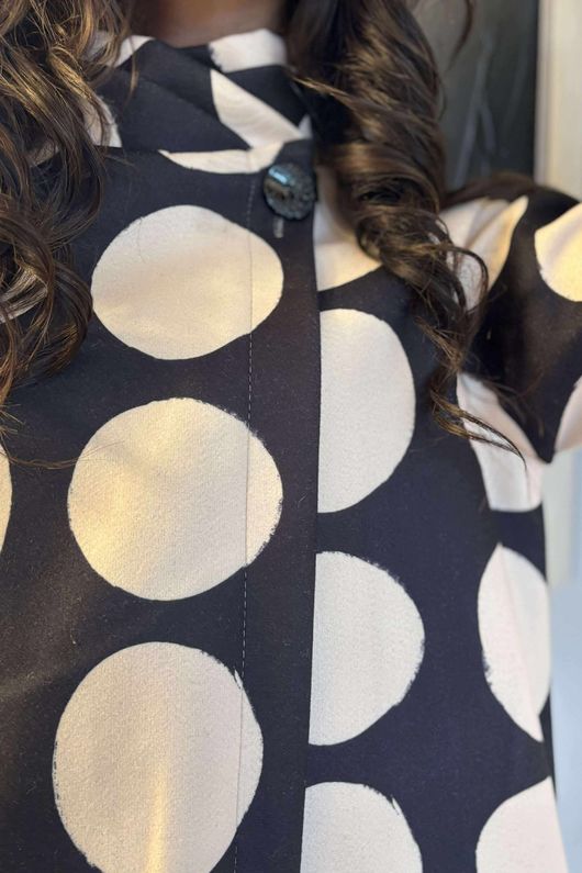 Cori Longline Jacket Spot